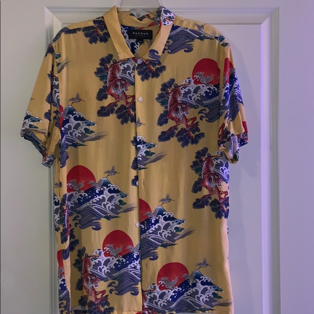 Pacsun Short-sleeve Button Down